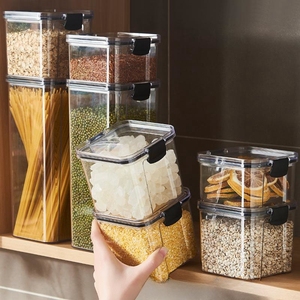 Hot Selling Organizer <strong>Storage</strong> <strong>Box</strong> for Fridge Kitchen Cheap <strong>China</strong> Wholesale Airtight Food Plastic <strong>Storage</strong> Jar