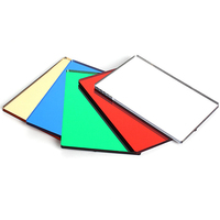 Plaques de panneau auto-adhésives en acrylique/PMMA/perspex, miroirs, format à forme personnalisée