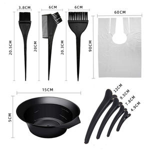 Nouveau Style ensemble de <span class=keywords><strong>teinture</strong></span> pour cheveux Salon de coiffure bol de traitement à l'huile avec brosse à cheveux et fouet ensemble combiné vente en gros - Product Image 5