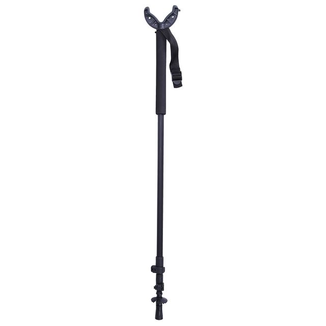 Shooting Stick - Compact,Adjustable Telescopic Monopod Shooting Stick / Walking Stick With Compact Wrist Strap