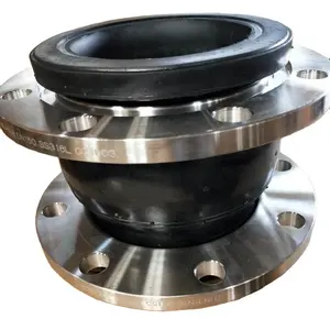 dn50 pn16 neoprene rubber expansion joint bellows compensator