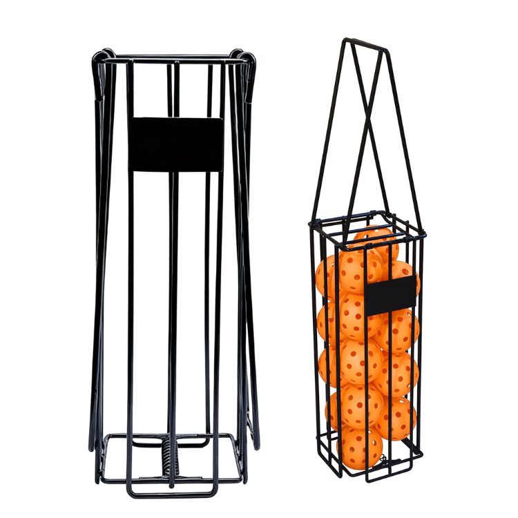 Portable Pickleball Equipments Golf Cart Tennis Ball Picker For Storage