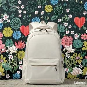 Sac à dos pour femme en cuir véritable, style vintage, avec fermeture éclair, idéal pour ordinateur portable, bureau, école et voyages, 20-35L, cadeau - Product Image 2