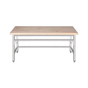 Fabbrica di buona Qualità Direttamente Da Cucina Piano di Lavoro Panca Con Oltre Mensola In Acciaio <span class=keywords><strong>Inox</strong></span> Tavolo di Lavoro - Product Image 6