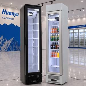 Réfrigérateur commercial sur mesure à porte vitrée simple, vitrine réfrigérée pour boissons et bières - Product Image 4