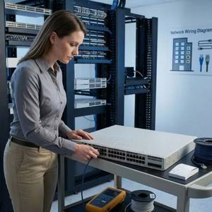 Nouveau commutateur géré C9200L-24T-4X-E 9200L 24 ports avec 4x10G SFP+ Uplinks, livraison rapide - Product Image 3