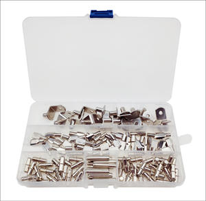 Hardware 6mm L-förmige Stütz möbel Schrank Schrank Regal halterung Stifte mit Loch Nickel - Product Image 4