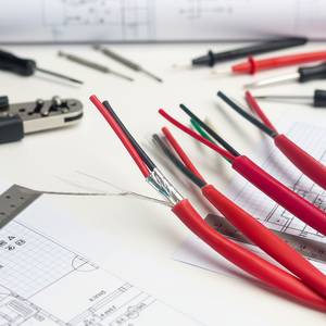 FPLR 8X22AWG Massieve Koperen Geleider Industriële 2-Draads Brandmelder Rookmelder met PVC/LSZH/PH120 Isolatie - Product Image 1