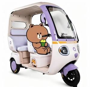 Nouveau Tricycle Électrique 2026 avec Cadre en Acier, Moteur Brushless et Pare-Soleil pour Protection Contre le Soleil et la Pluie, Plus Sûr pour 2-3 Conducteurs, 3 Roues - Product Image 6