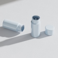 Récipient d'emballage vide de déodorant rempli par le bas de 30g 50g 75g Récipient rond en plastique pour parfum anti-transpirant en bâton pour crème corporelle