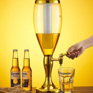 Nouveau Distributeur de Boissons Portable 3L en Plastique Alimentaire Écologique avec Robinet ICICLE – Tour à Bière pour Boissons Pression - Product Image 1