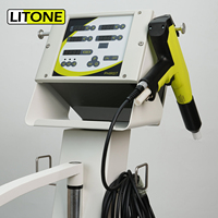 Mesin Powder Coating Getar Litone LED Pengubah Warna Cepat untuk Suku Cadang Otomotif, Perkakas Logam, Bengkel, Sumber PHIRST-B