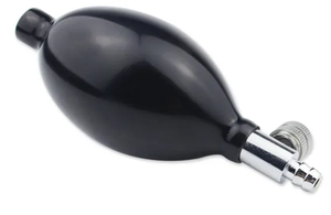 Acessórios médicos Reutilizáveis Metal Válvulas NIBP Cuff Látex Ball Air Bulb Pump para Pressão Arterial manguito/Esfigmomanômetro - Product Image 3