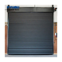 Persianas enrollables automáticas para almacén, puerta enrollable eléctrica para garaje, paneles de rejilla de acero económicos, persiana enrollable