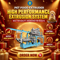 Fournisseurs de machines de transformation d'aliments humides pour chiens de haute qualité en Chine, lignes de production de croquettes pour animaux de compagnie haute performance