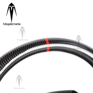 Volant sport durable en cuir et fibre de carbone pour Land Cruiser Prado LC300 LC200 LC70 FJ70 FJ200 GR LC150 120 150 200 LC7 - Product Image 2