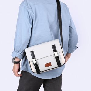 Nueva Bolsa Bandolera Cruzada de PU para Hombre, Estilo Casual, Antirrobo e Impermeable - Product Image 4