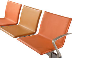 Silla de Espera Naranja de 4 Plazas, Sillas para Sala de Espera de Hospital, Clínica, Aeropuerto, Silla de Espera de 2, 3, 4 y 5 Plazas para Áreas Públicas - Product Image 5