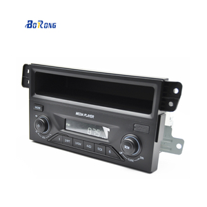 TOP Car Radio Entrada AUX Estéreo Audio Reproductor de MP3 12V 24V Radio FM - Product Image 1