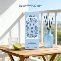 Boîte d'emballage personnalisée haut de gamme pour sérum de soin de la peau à l'aromathérapie florale, design pliable recyclable, logo en estampage à chaud