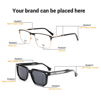 Marco de Acetato de Alta Calidad para Hombre, Gafas Ópticas con Diseño de CHINA, Último Modelo, Año 2025, 2000