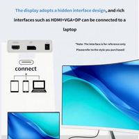 Nouvel écran de jeu 4K IPS LCD LED 32 pouces avec tactile infrarouge USB 144/165Hz Noir VESA 75/100mm pour PC