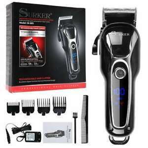 Sukker Electric Hair <b>Trimmer</b> SK-805 Professional Beard Clipper With LED Display And Attachments <b>For</b> <b>Men</b> Grooming - Product Image 3