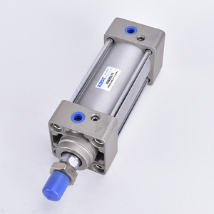 Cylindre magnétique XINPE MBB 40-150 mm, actionneur pneumatique en aluminium pour usage industriel - Product Image 1