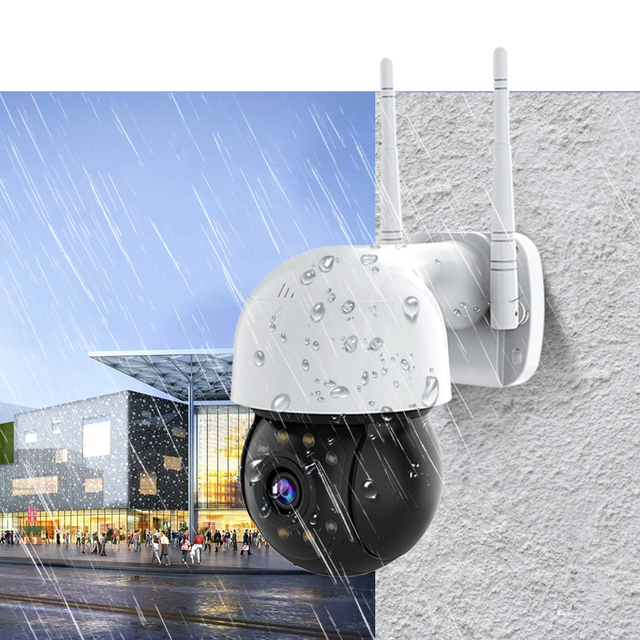 Network Camera Night Vision Waterproof 360 Degree Street View Motion Sensor Security Camera