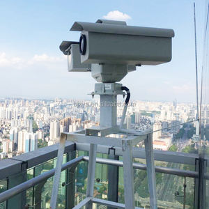 Heavy-Duty máy ảnh Ngoài Trời Laser hệ thống an ninh xe Roof mounted đa-lens HD IR dài khoảng cách PTZ CCTV Camera nhiệt - Product Image 4