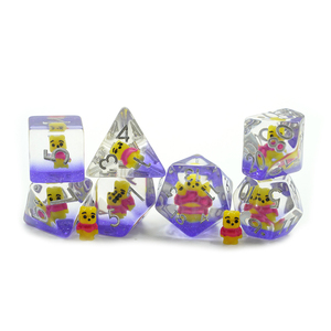 ชุดลูก<span class=keywords><strong>เต๋า</strong></span> DND ใหม่ ลดราคาพิเศษ ขนาด 16 มม. ทำจากเรซิ่นรูปทรงหลายเหลี่ยม ลายสัตว์ สีเหลือง ลายหมี<span class=keywords><strong>พู</strong></span><span class=keywords><strong>ห์</strong></span> คุณภาพสูง ราคาสุดคุ้ม - Product Image 2