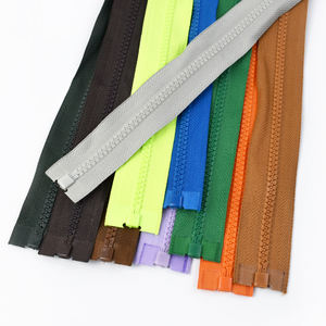 Deepeel AP177 5 # accessoires de couture fermeture éclair à extrémité ouverte pour la couture veste manteau tailleur vêtements sacs fermeture éclair <span class=keywords><strong>Kit</strong></span> de réparation fermetures éclair résine - Product Image 4