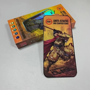 Protector de Pantalla de Vidrio Templado con Pegamento Completo Antiestático de Borde Curvo Grande <span class=keywords><strong>ESD</strong></span>+ - Product Image 2