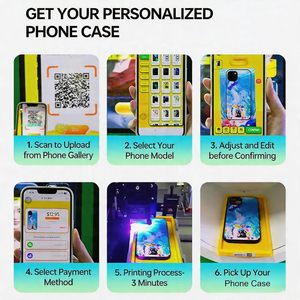 Distributeur automatique de coques de téléphone, kiosque DIY, impression UV, écran tactile, pour centre commercial, imprimante personnalisée en libre-service - Product Image 6
