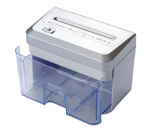 Déchiqueteuse de documents électrique de bureau au design élégant, format A4/A5, micro-coupe, bac de 2,4 L, capacité de 2 feuilles, goulotte de 220 mm - Product Image 2