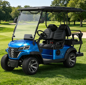 Carrito de Golf Todoterreno de 4 Plazas con Batería de Litio, Greenrider, Vehículo Pequeño para Recorridos Turísticos, Carrito de Golf de 2+2 Plazas - Product Image 1