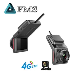 4g câmera frontal 1080p rede traseira 480p, detecção de movimento sem bateria monitoramento de cuidados com o bebê h.264 gps 128gb max 12v cmsv6 9-16v dash câmeras