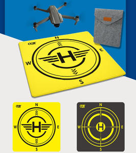 แผ่นลงจอดโดรนแบบพับได้ รูปทรงสี่เหลี่ยม สำหรับโดรน Antigravity A1 NEO 2 ใช้สำหรับถ่ายภาพทางอากาศกลางแจ้ง (แบบสองด้าน) - Product Image 3