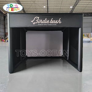 Chất Lượng Cao Di Động Di Động <span class=keywords><strong>Inflatable</strong></span> Sân Golf Mini Golf Trong Nhà Và Ngoài Trời <span class=keywords><strong>Inflatable</strong></span> Golf Simulator Lều - Product Image 2