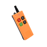 Control Remoto Inalámbrico RF YET de 12V, Modelo YET2218, Opcional con 2/4/6/8 Botones, Transmisor de Grado Industrial de 433Mhz, con Certificación CE y ROHS