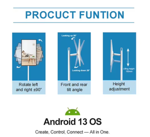 Televisor Inteligente Portátil Android 13 FHD de 32 Pulgadas con Pantalla Táctil, Personalizado de Fábrica, Color Blanco, para Uso en Baños, Embalaje para Venta Minorista, Listo para Enviar - Product Image 4
