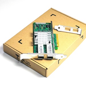 82599es PCIe X8 10gbps 10gbe sợi quang 10 gam Ethernet Card Mạng 2 SFP + Cổng không dây Lan Adapter tương thích X520-SR2 - Product Image 2