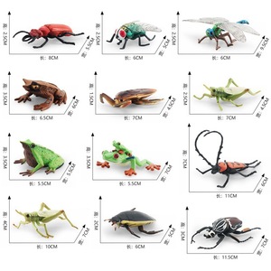 Modèles d'insectes de simulation transfrontaliers Xinhen pour la cognition éducative des enfants : sauteurs, mouches, coléoptères, libellules - Product Image 4