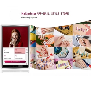 New Electric 5 Finger Together <b>Nail</b> Art Digital Printer Pad 4 Colors 10.1 Inch Screen Android OS <b>Nail</b> <b>Extension</b> Machine Model - Product Image 3