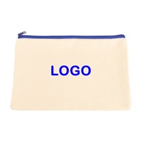 Trousse de Toilette Homme, Organisateur de Maquillage pour Homme, Étui de Voyage Cosmétique en Toile Zippé Rose, Petite Pochette en Coton Personnalisée pour Grossiste