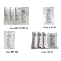 Développeur MX-62 de qualité OEM pour Sharp MX-6240N MX-6500N MX-6580N MX-7040N MX-7081 MX-7090N MX-7500N MX-7580N MX-8081 MX-8090N