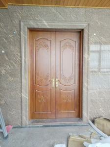 インテリアドア家に最適カスタムモダンデザインシングルメイン木製屋外装飾耐久性とスタイリッシュ - Product Image 6