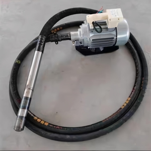 Vibrateur électrique étanche pour poker, tête de 60 mm, protection <span class=keywords><strong>thermique</strong></span> pour un fonctionnement continu - Product Image 1