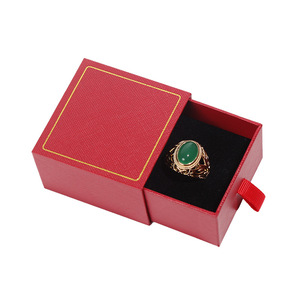 Luxury <b>Jewelry</b> <b>Box</b> High End <b>Jewelry</b> <b>Gift</b> <b>Box</b> Packaging Fashionable Red <b>Jewelry</b> <b>Box</b> for Women - Product Image 4