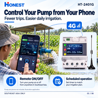 Interrupteur à distance pour pompe à eau 4G pour moteurs 220V inférieurs à 10 kW avec minuterie pour l'Asie du Sud-Est HONEST HT-2401G